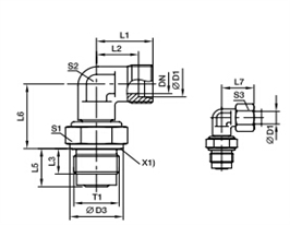 DVWE-M 90°滑動(dòng)軸承旋轉(zhuǎn)接頭、parker球閥、PARKER卡套接頭