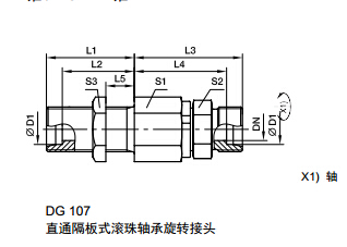 DG 隔板式滾珠軸承旋轉(zhuǎn)接頭、parker球閥、PARKER卡套接頭