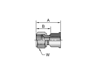 Parker膠管派克膠管接頭26系列10826SAE 45?錐內(nèi)螺紋 直接頭、parker球閥、PARKER卡套接頭